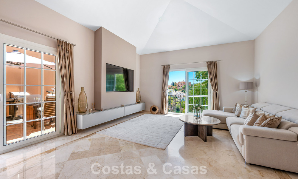 Spacious family house for sale in an exclusive gated community in sought-after Nueva Andalucía, Marbella 801107
