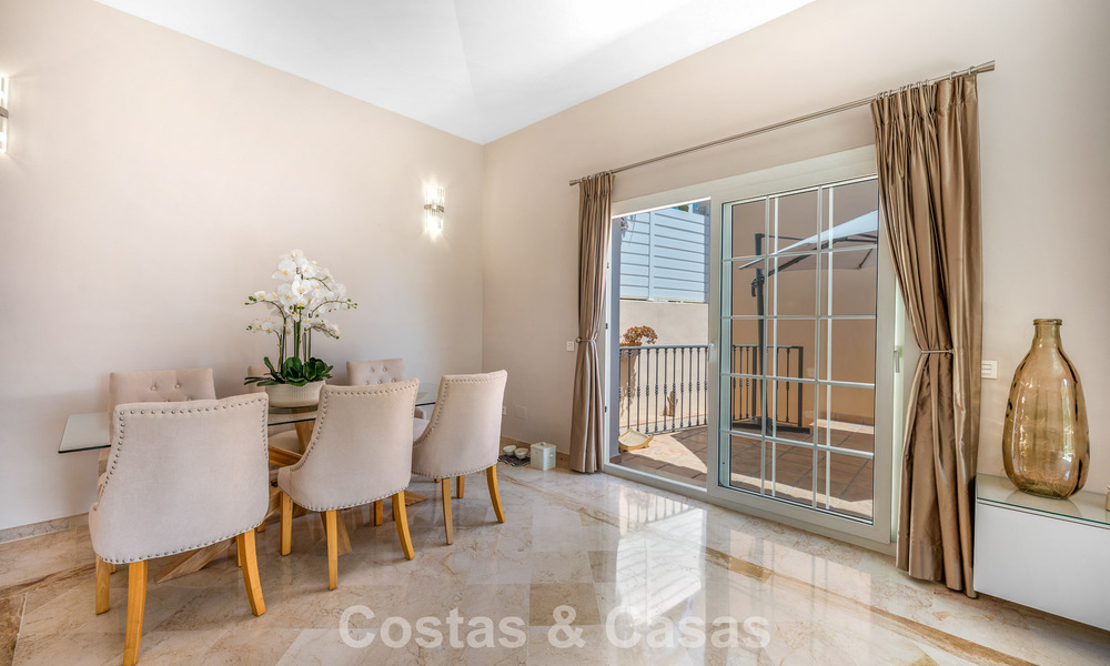 Spacious family house for sale in an exclusive gated community in sought-after Nueva Andalucía, Marbella 801110