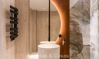 Impressive luxury villa with modern minimalist architecture for sale in the hills of East Marbella 801160 