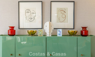 Exclusive penthouse with stunning open sea views for sale on the beachfront in Estepona 801250 