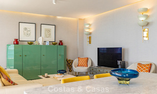 Exclusive penthouse with stunning open sea views for sale on the beachfront in Estepona 801255 