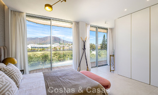 Exclusive penthouse with stunning open sea views for sale on the beachfront in Estepona 801274 