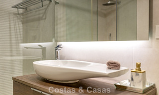 Exclusive penthouse with stunning open sea views for sale on the beachfront in Estepona 801281 
