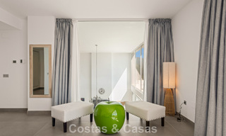 Contemporary luxury villa with sleek modern architecture and breathtaking views for sale in East Marbella 801173 