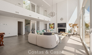 Contemporary luxury villa with sleek modern architecture and breathtaking views for sale in East Marbella 801190 