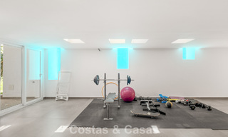Contemporary luxury villa with sleek modern architecture and breathtaking views for sale in East Marbella 801205 