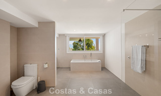 Contemporary luxury villa with sleek modern architecture and breathtaking views for sale in East Marbella 801211 