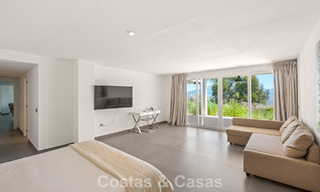 Contemporary luxury villa with sleek modern architecture and breathtaking views for sale in East Marbella 801213 