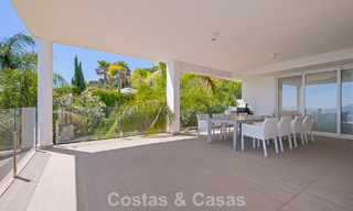 Contemporary luxury villa with sleek modern architecture and breathtaking views for sale in East Marbella 801216 