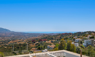 Contemporary luxury villa with sleek modern architecture and breathtaking views for sale in East Marbella 801230 