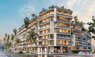 Modern new-build apartments with spacious terraces and sea views for sale in Torremolinos close to La Carihuela, Málaga, Costa del Sol 801244 