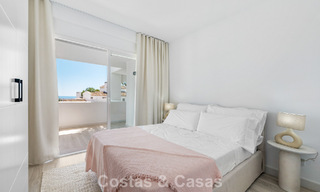 Bright, contemporary renovated apartment with sea views for sale in the hills of La Quinta, Marbella - Benahavís 801308 
