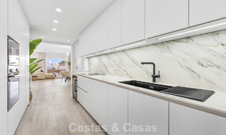 Bright, contemporary renovated apartment with sea views for sale in the hills of La Quinta, Marbella - Benahavís 801316 