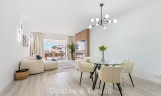 Bright, contemporary renovated apartment with sea views for sale in the hills of La Quinta, Marbella - Benahavís 801318 