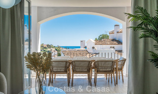 Bright, contemporary renovated apartment with sea views for sale in the hills of La Quinta, Marbella - Benahavís 801329 