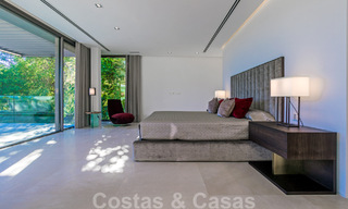 Move-in ready luxury modern villa for sale with stunning views in La Quinta, a golf community in Marbella - Benahavís 801054 