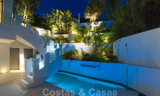 Move-in ready luxury modern villa for sale with stunning views in La Quinta, a golf community in Marbella - Benahavís 801057 