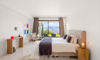Spacious apartment with huge private garden and stunning views for sale East of Marbella 801434 