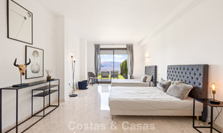 Spacious apartment with huge private garden and stunning views for sale East of Marbella 801441 