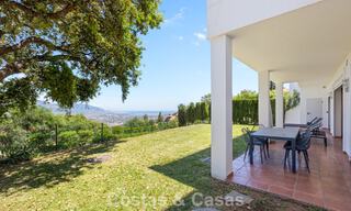 Spacious apartment with huge private garden and stunning views for sale East of Marbella 801451 