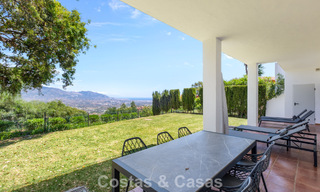 Spacious apartment with huge private garden and stunning views for sale East of Marbella 801453 