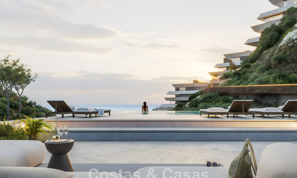 Innovative new-build homes with panoramic sea views for sale in Benalmádena, Costa del Sol 801459