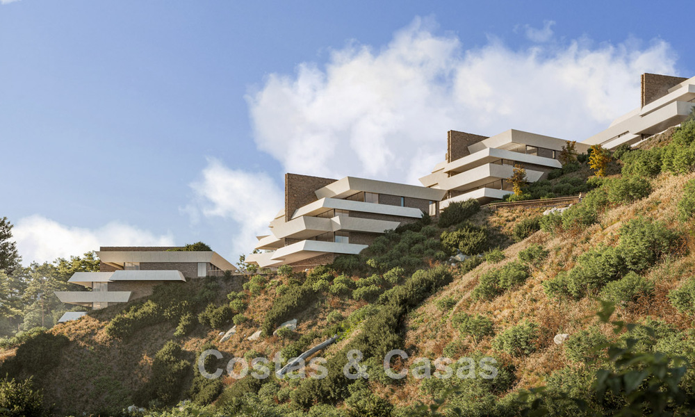 Innovative new-build homes with panoramic sea views for sale in Benalmádena, Costa del Sol 801461