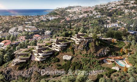 Innovative new-build homes with panoramic sea views for sale in Benalmádena, Costa del Sol 801467