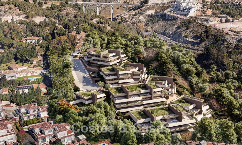 Innovative new-build homes with panoramic sea views for sale in Benalmádena, Costa del Sol 801468