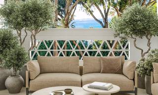 Renovated luxury apartment with sea views for sale in Playas del Duque, Puerto Banús, Marbella 801655 