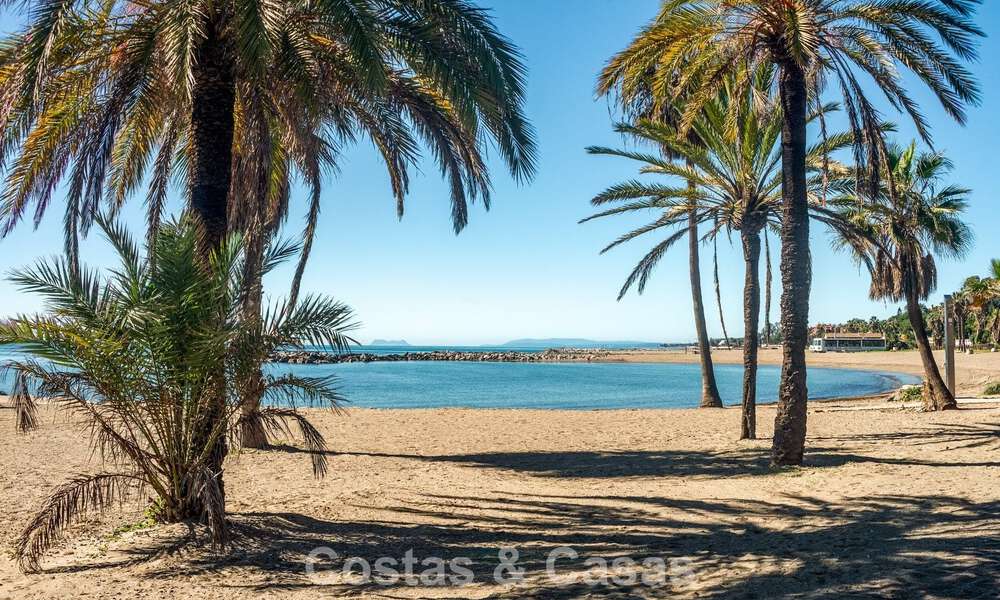 Renovated luxury apartment with sea views for sale in Playas del Duque, Puerto Banús, Marbella 801663