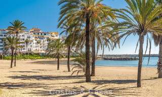 Renovated luxury apartment with sea views for sale in Playas del Duque, Puerto Banús, Marbella 801664 