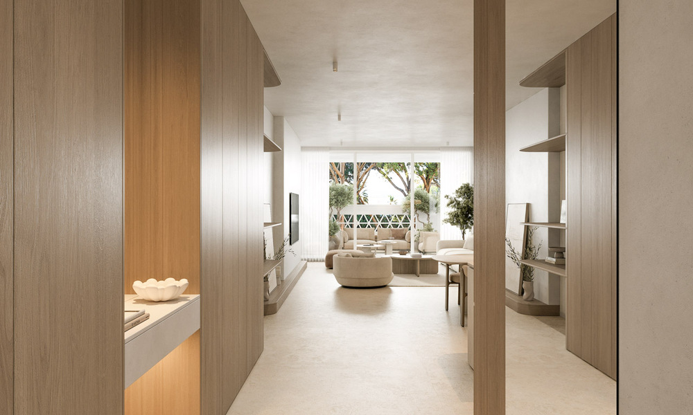 Renovated luxury apartment with sea views for sale in Playas del Duque, Puerto Banús, Marbella 801681