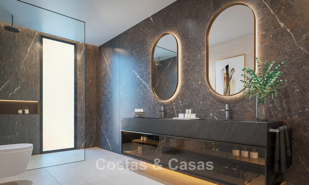 3 brand-new luxury villas for sale within walking distance of the beach and amenities in San Pedro, Marbella 801614