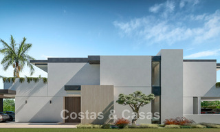 3 brand-new luxury villas for sale within walking distance of the beach and amenities in San Pedro, Marbella 801617 