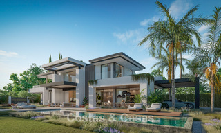 3 brand-new luxury villas for sale within walking distance of the beach and amenities in San Pedro, Marbella 801618 