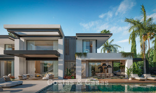 3 brand-new luxury villas for sale within walking distance of the beach and amenities in San Pedro, Marbella 801623 