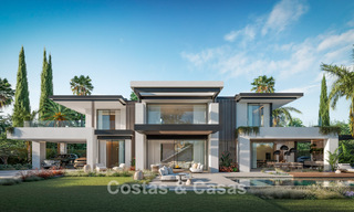 3 brand-new luxury villas for sale within walking distance of the beach and amenities in San Pedro, Marbella 801624 