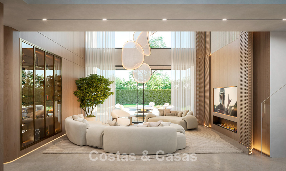 3 brand-new luxury villas for sale within walking distance of the beach and amenities in San Pedro, Marbella 801628