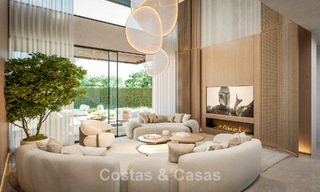 3 brand-new luxury villas for sale within walking distance of the beach and amenities in San Pedro, Marbella 801630 