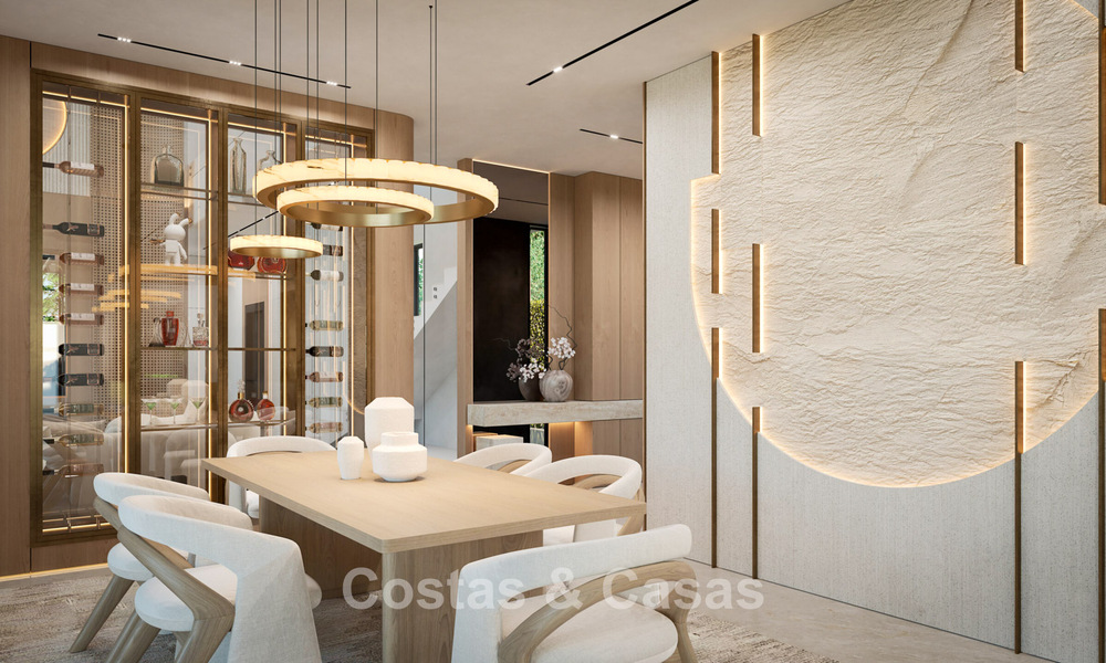 3 brand-new luxury villas for sale within walking distance of the beach and amenities in San Pedro, Marbella 801631