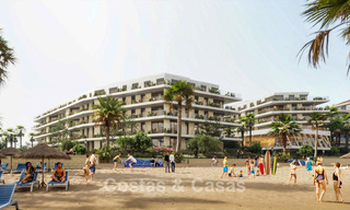 New boutique apartments for sale in a frontline beach complex in La Duquesa, Manilva, Costa del Sol 801601 
