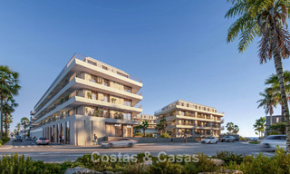 New boutique apartments for sale in a frontline beach complex in La Duquesa, Manilva, Costa del Sol 801606 
