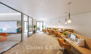 New boutique apartments for sale in a frontline beach complex in La Duquesa, Manilva, Costa del Sol 801610 