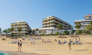 New boutique apartments for sale in a frontline beach complex in La Duquesa, Manilva, Costa del Sol 801611 