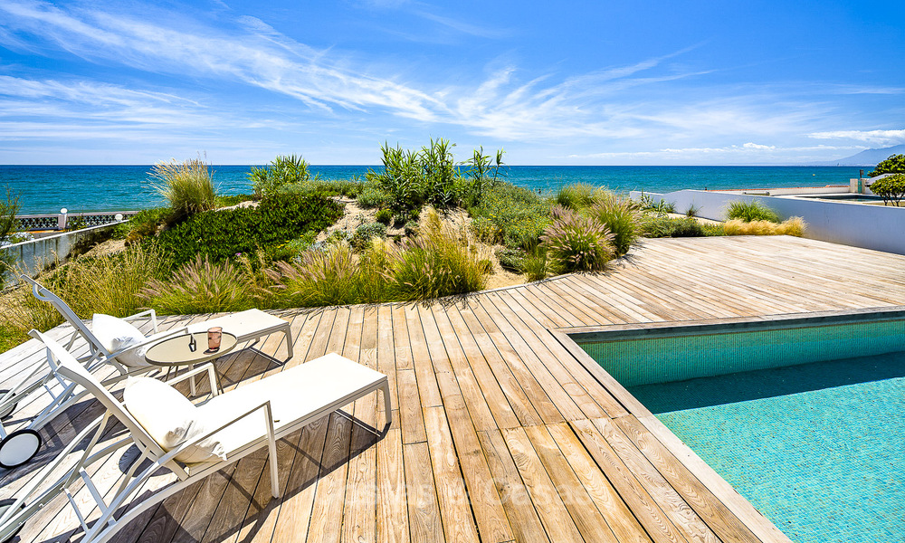 Villas for sale in Costabella, a beachside urbanisation on one of Marbella's most beautiful beaches 801576
