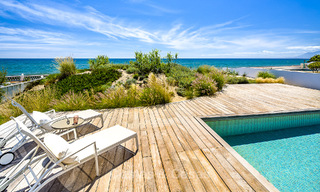 Villas for sale in Costabella, a beachside urbanisation on one of Marbella's most beautiful beaches 801576 