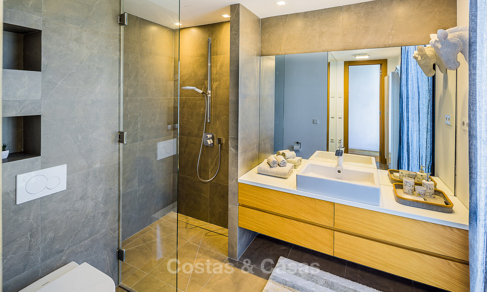 Villas for sale in Costabella, a beachside urbanisation on one of Marbella's most beautiful beaches 801596