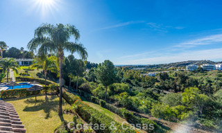 Spacious 4-bedroom apartment with panoramic views for sale in the hills of Marbella - Benahavís 801734 