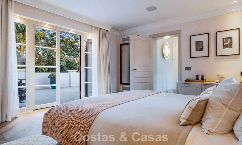 Elegant villa with french provençal influences for sale in prestigious Nueva Andalucía, Marbella 801743